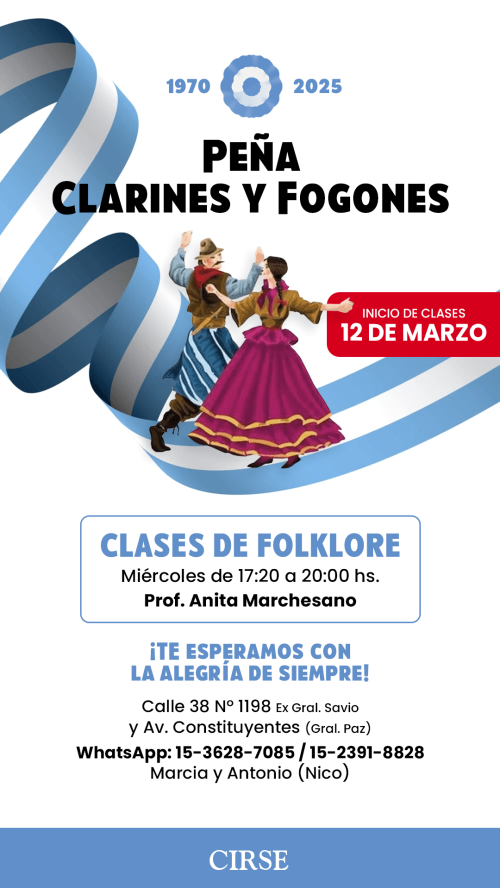 Peña Clarines y Fogones 2025